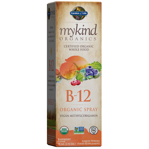 The mykind Organics Organics B12 spray 2oz Liquid